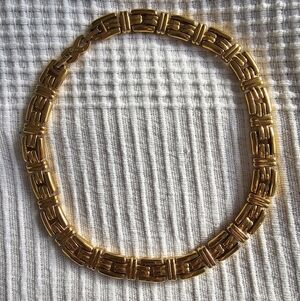 Vintage D'Orlan 22K Gold Plated Choker